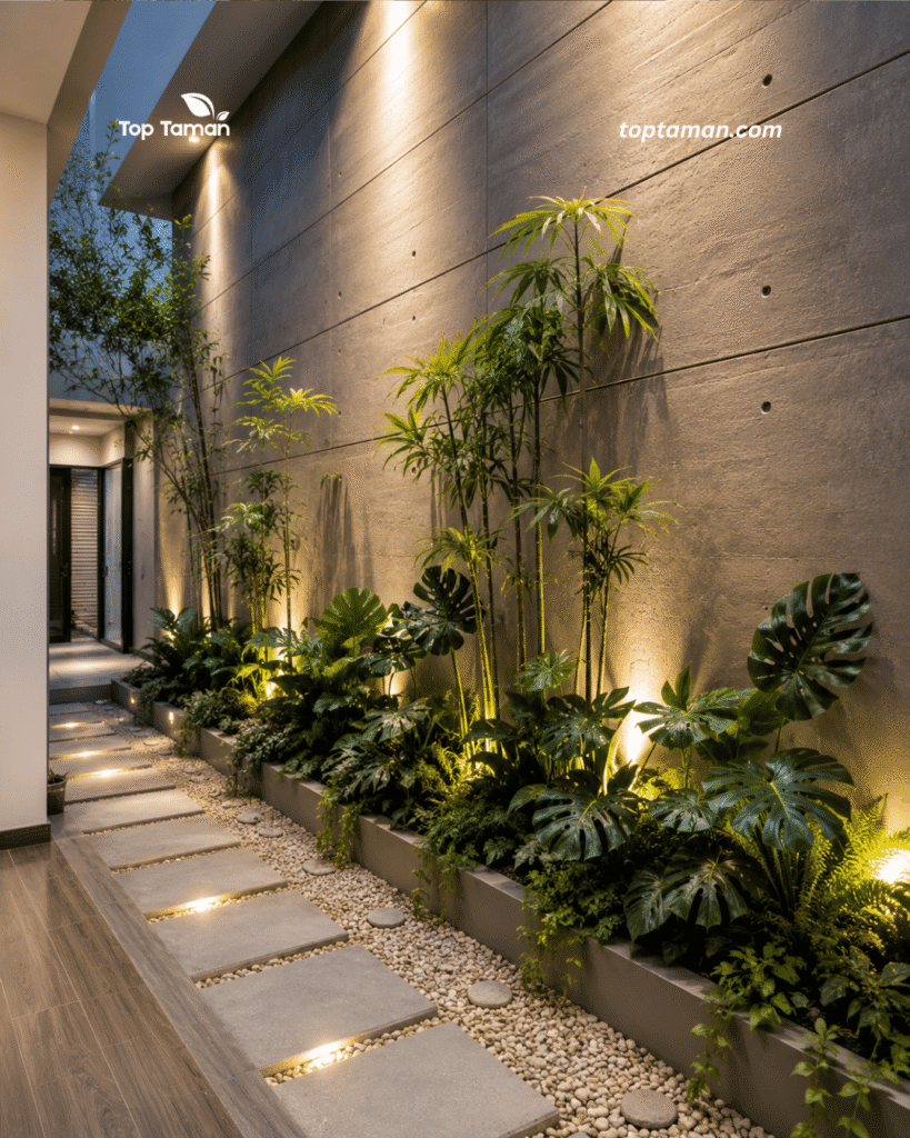 Taman Minimalis untuk Ruko dan Area Komersial BSD
